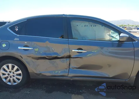 2017 Nissan Sentra S z USA, uszkodzony, nr VIN 3N1AB7AP1HY410085